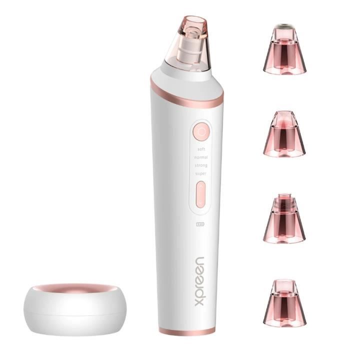Aspirateur de Point Noirs- Rechargeable- Xpreen-PIECES BEAUTE du Visage Avec écran LED-XPRE037
