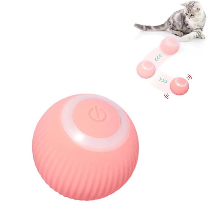 Meilleurs prix pour Balle Interactive Pour Chat Électrique- PIMPIMSKY- Balle interactive pour chat- Jouets durables et sûrs en matériau ABS