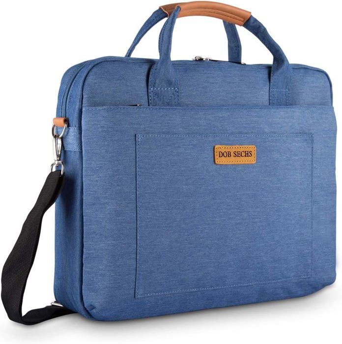 Sacoche Ordinateur Portable MONRAY GINGER BLUE 15.6" - Polyester - Neuf - Unisexe