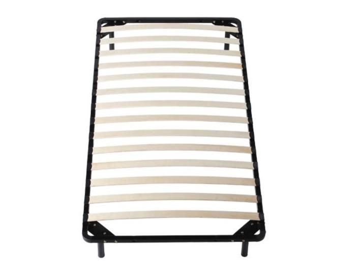 Julie - Solide et Confortable Sommier Cadre a lattes + Pieds 70x190 x 29 cm en Metal Julie - Solide et Confortable Sommier Cadre a lattes + Pieds 70x190 x 29 cm en Metal