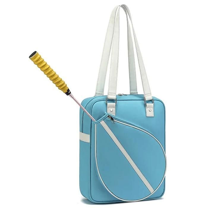 30x39x11cm Sac de Rangement de Raquette de Badminton Sac Main Sac de Gymnase Sac Main - Bleu RAQUETTE DE BADMINTON