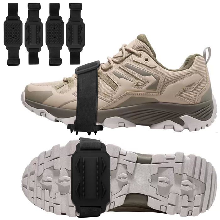 Crampons Antidérapants Pour Chaussures - Neige Et Glace - Taille Multi - NEUF