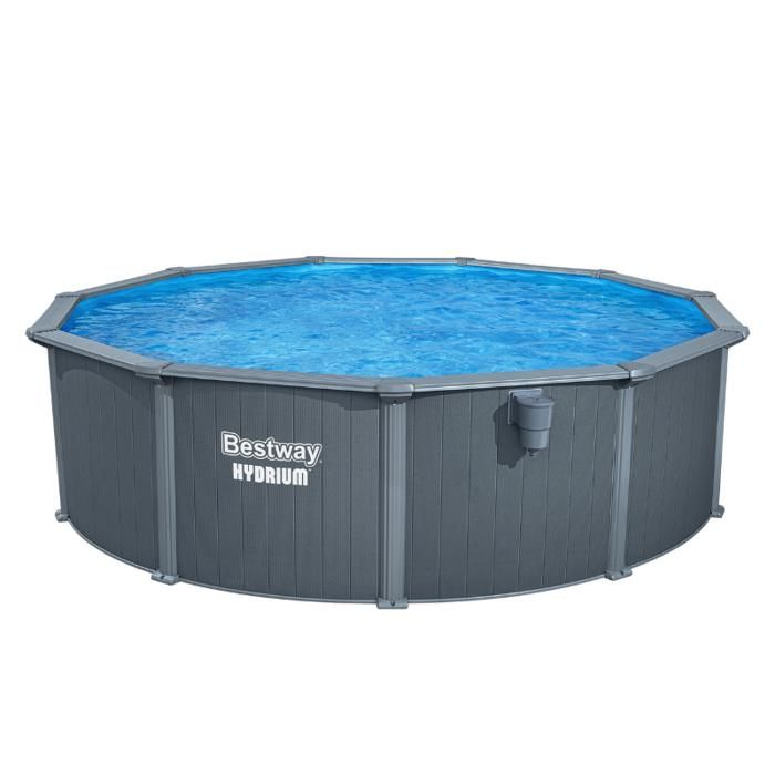 Piscine hors sol ronde Ø4 88 x H.1 32 pvc et acier Bestway Hydrium 561CU