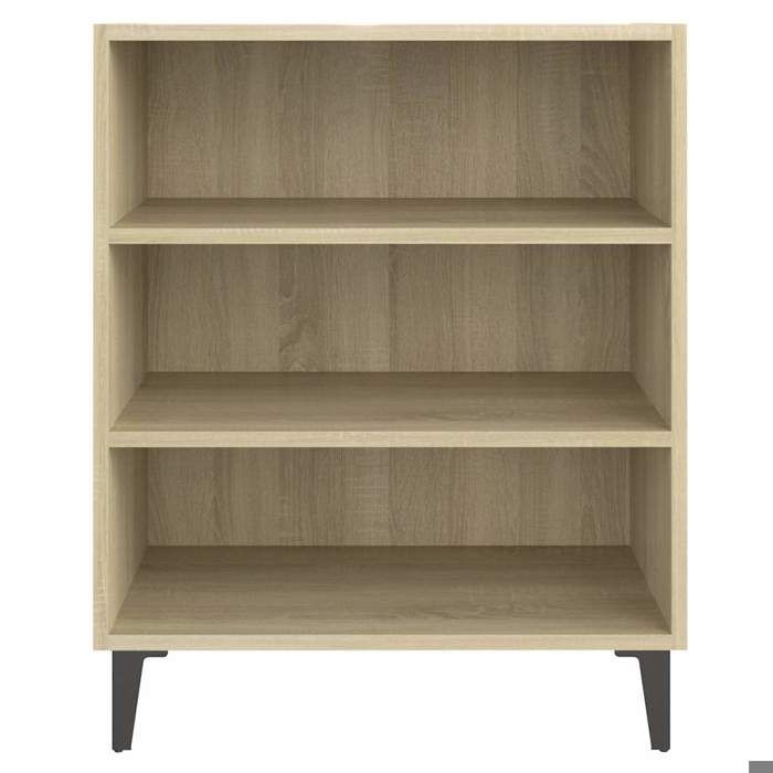 BEAU Cabinet salon-séjour - Meuble Commode - Buffet de Rangement - chêne sonoma - 57x35x70 cm - bois dingénierie[37096]