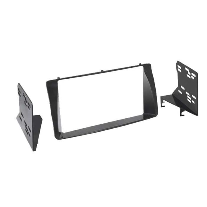 Adaptateur de façade 2-DIN Toyota Corolla / Corolla Verso noir