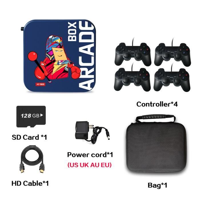 64 Go - Console De Jeu Vidéo Rétro Sans Fil X2 Plus, 40000 Jeux