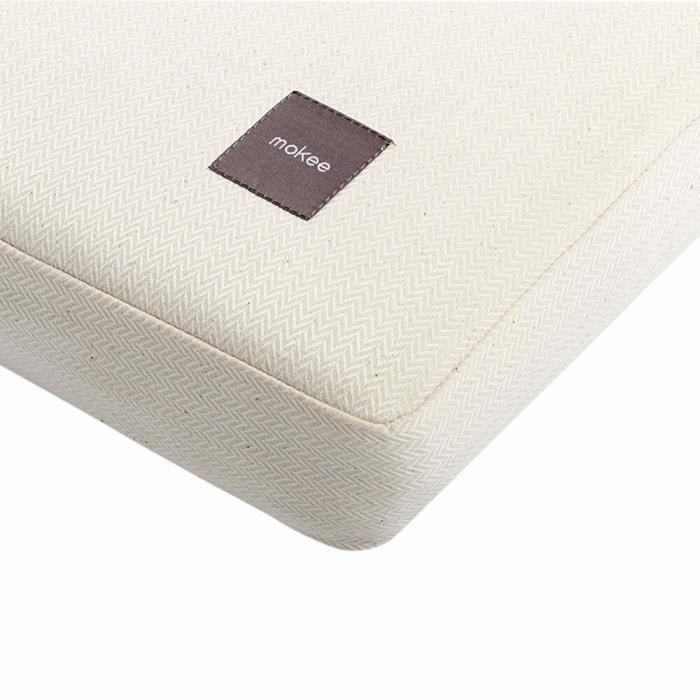 Mokee Matelas Bebe 1 X 60 Cm 100 Naturel Cdiscount Puericulture Eveil Bebe