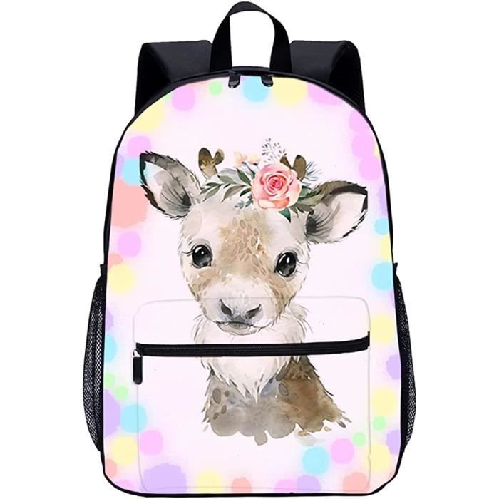 Sac à Dos Enfant Aigle Cool - Cartable Animal, Léger, Spacieux, Dimensions 42x31x15 Cm, Nylon Imperméable