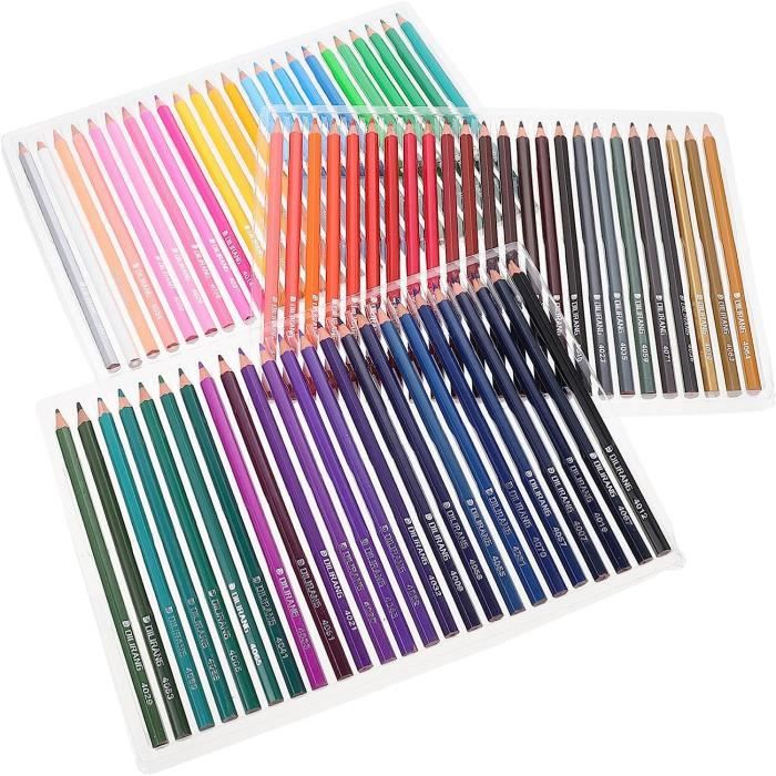 1 Ensemble Dessin Couleur Crayons De Couleur Pastel Crayons De Couleur De Qualité Crayons De