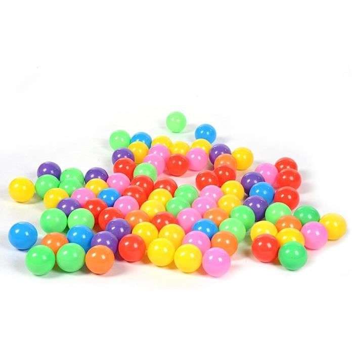 50pcs Balles Piscine A Balles, Balle Piscine A Balle pour Bébé, Boule Piscine A Balle, Balle Piscine, Balle en Plastique Balle Bébé,