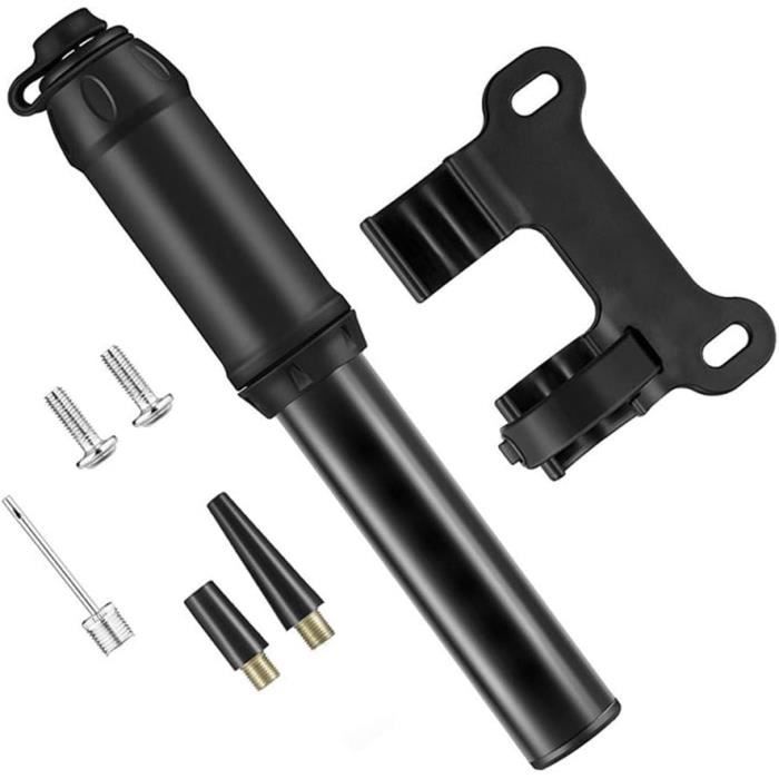 Mini Pompe à Vélo Portable - Gonfleur Manuel Étanche Pour Pneus De Route, VTT, Efficace Et Rapide, Idéale Pour Les Réparations En Extérieur