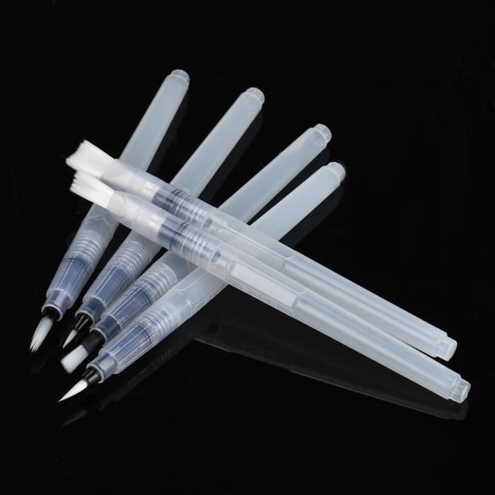Mr. Pen - Lot De 6 Stylos Pinceaux Aquarelle, Stylos Pinceaux Pour Aquarelle, Stylos Aquarelle, Jolis Pinceaux Pour La Peinture