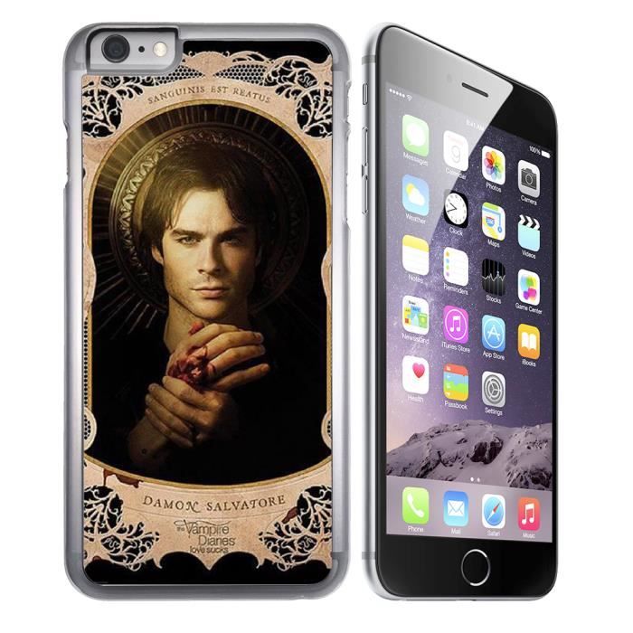 Coque iPhone Plus Vampire Diaries Damon Cdiscount Téléphonie