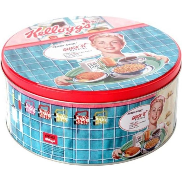 Boite De Conservation Hermetique En Metal Pour Biscuit Cdiscount