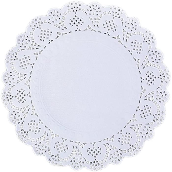 Lot De 6 Dessous De Plat Ronds En Rotin Tressé Main - 8 à 20 Cm - Doré Naturel - Idéal Pour Protéger La Table Et Décorer