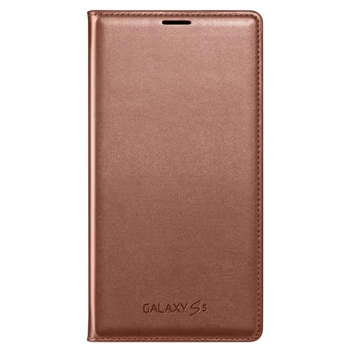 Samsung Etui pour Samsung Galaxy S5 Or - vue 2