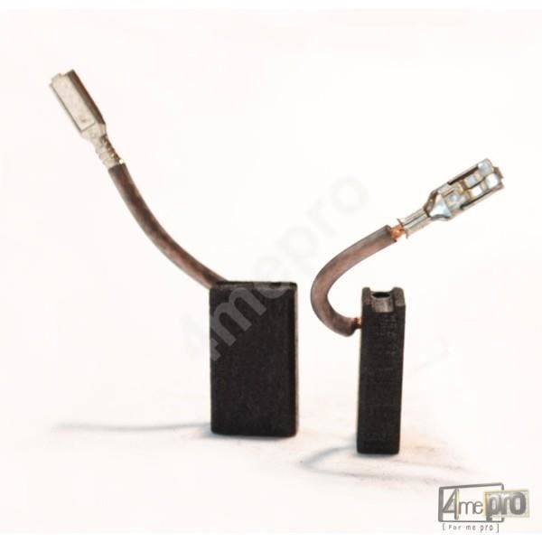 Balais Charbon De Rechange Pour Meuleuses D'Angle Bosch - 5x10x17 Mm, Compatible GWS, PWS, GKS Et Autres Outils - 6