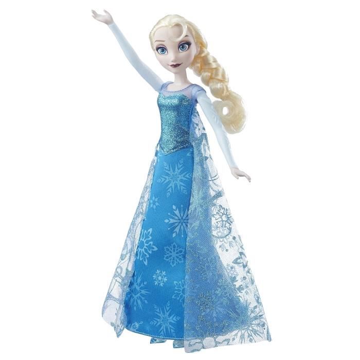 Poupée chantante Elsa Reine des Neiges - Cdiscount Jeux - Jouets