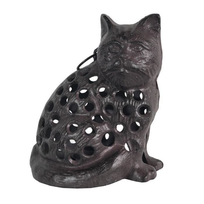 Lanterne Photophore Chat Marron De Jardin Ou D Interieur Fonte 23 Cm M Chat Cdiscount Maison Lanterne Photophore Chat Marron De Jardin Ou D Interieur Fonte 23 Cm M Chat Cdiscount Maison