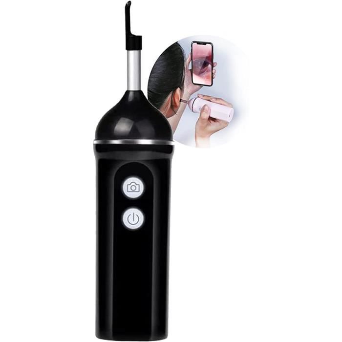 Aspirateur Cérumen électrique Gekaijto - 360° Sûr & Doux - Embouts Silicone - NEUF