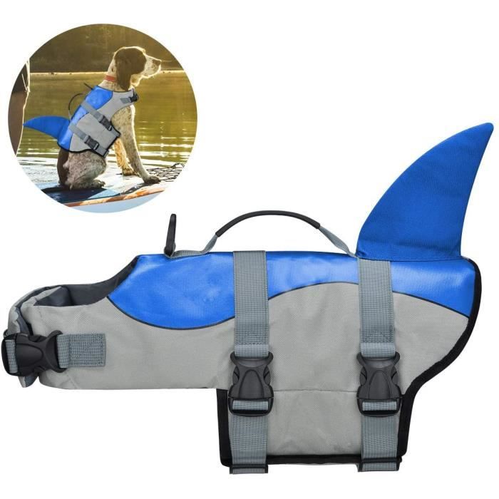 Covvy Gilets De Sauvetage Pour Chiens Gilet De Flottaison Animaux Gilet Natation Reglable Gilet De Sauvetage Avec Poigne Cdiscount