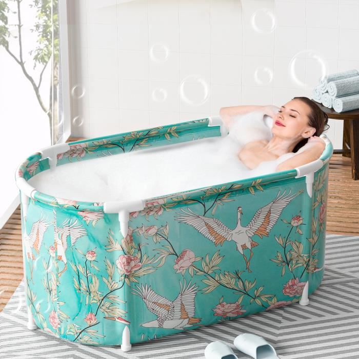 Bocarly Pvc Baignoire Pliable Adulte Portable Max 150 Kg 190cm 1x60x60cm Maison Spa Tissu En Pvc Impermeable Cdiscount Puericulture Eveil Bebe