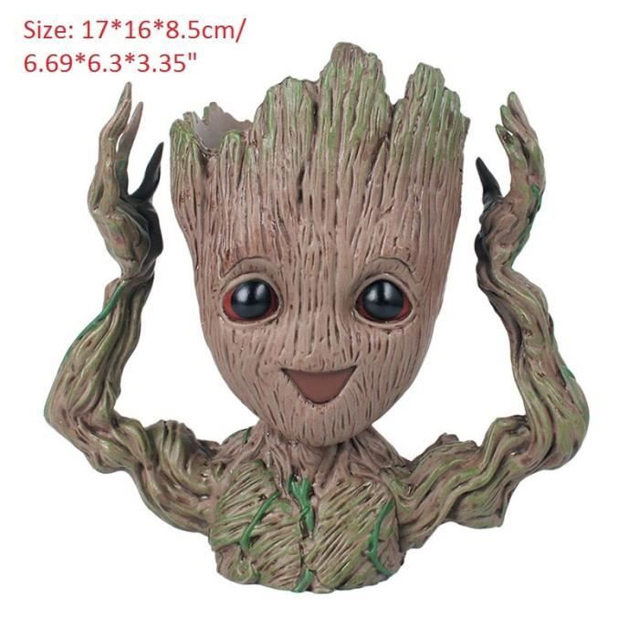 Pot De Fleurs Groot Bebe 1 Piece Pot De Fleurs Planteur De Figurines Action De La Galaxie Jouet Arbre Homme Mod Ll4974 Cdiscount Jardin