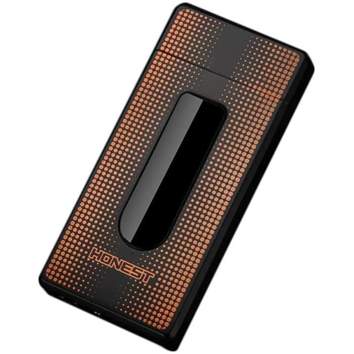 Briquet Plasma Professionnel Double Arc Avec Lampe De
