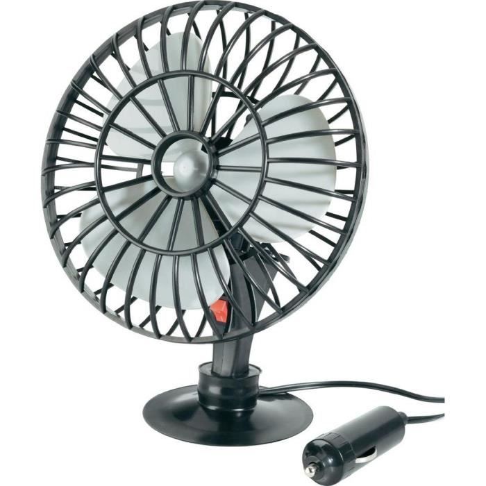 Mini-ventilateur ventouse pour voiture 12 V
