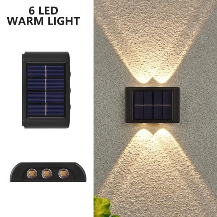 CGC MARIN Lanterne Murale D'extérieur Noire Avec Diffuseur En Verre