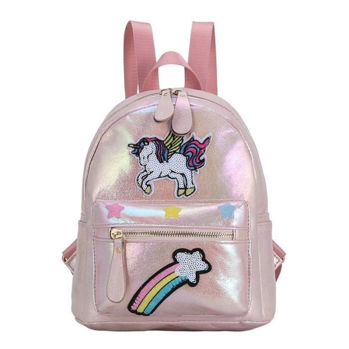 Sac a dos licorne paillette sale