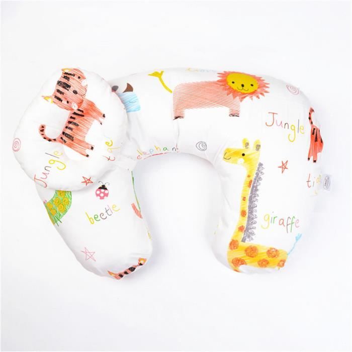 Oreiller D'Allaitement Anti-Reflux Pour Nouveau-Né – Coin Bébé 30x33x7 Cm Avec Housse Respirante Et Lavable