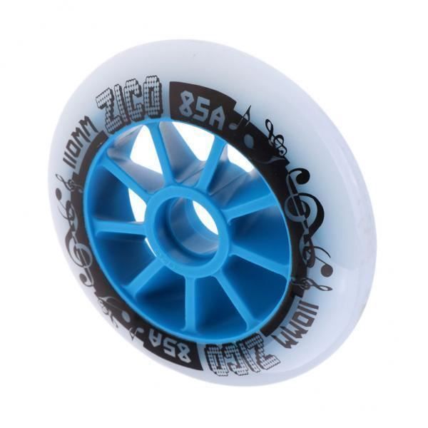 JHKJ Roues de Patin à Roues alignées PU résistant à l'usure Roues coulissantes Accessoires de Remplacement Convient Peut être utilisé Remplacements de Roue 72mm, 76mm, 80mm,Rouge,72mm