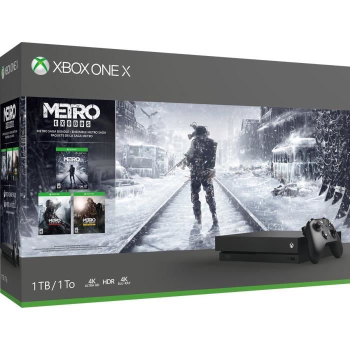 Microsoft Xbox One X + Metro Saga Bundle Très bon état - vue 4