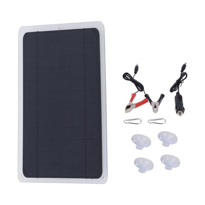 Panneau Solaire 6W Avec Batterie 5200mAh – IP66, Compatible Blink XT/XT2/Outdoor Et Caméras 5V