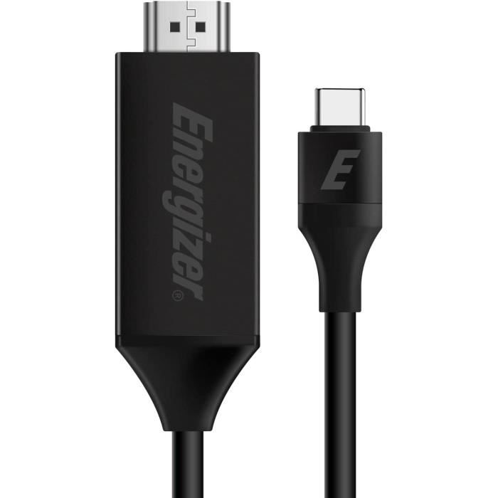 ENERGIZER HDMI to USBC Cable 2m Cdiscount Informatique