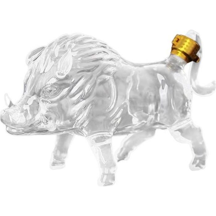 Carafe à Whisky 300 Ml En Forme De Berger Allemand Adorable – Décanteur Pour Vin Et Spiritueux, Idéal Cadeau Amoureux Des Chiens