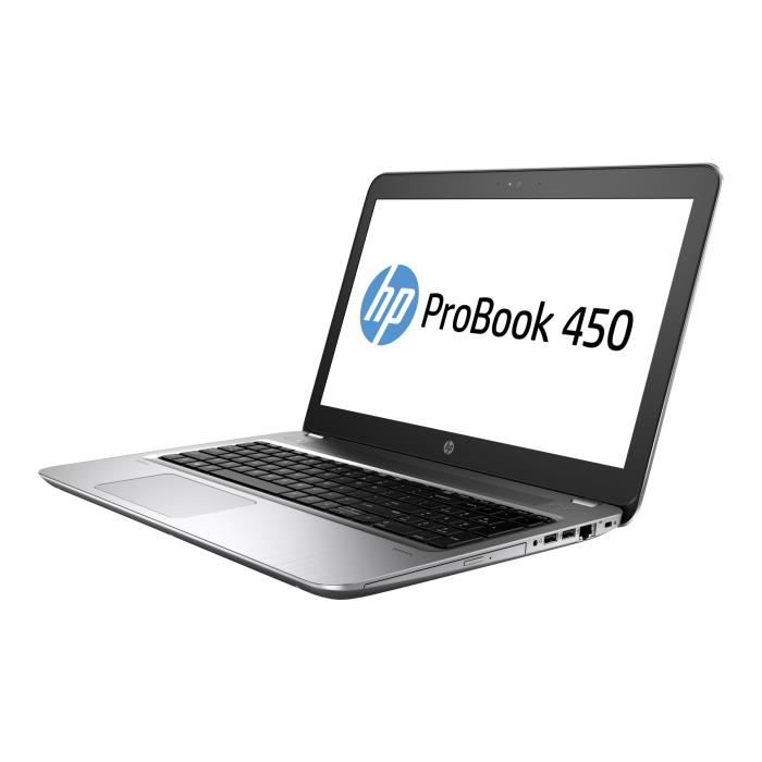 HP ProBook 450 G4 Core i3 7100U - 2.4 GHz Win 10 Pro 64 bits 4 Go RAM 256 Go SSD DVD SuperMulti 15.6 1366 x 768 (HD) HD… - Hewlett packard