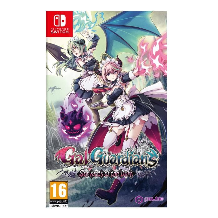 Gal Guardians Servants of the Dark Nintendo Switch (Art Cards)