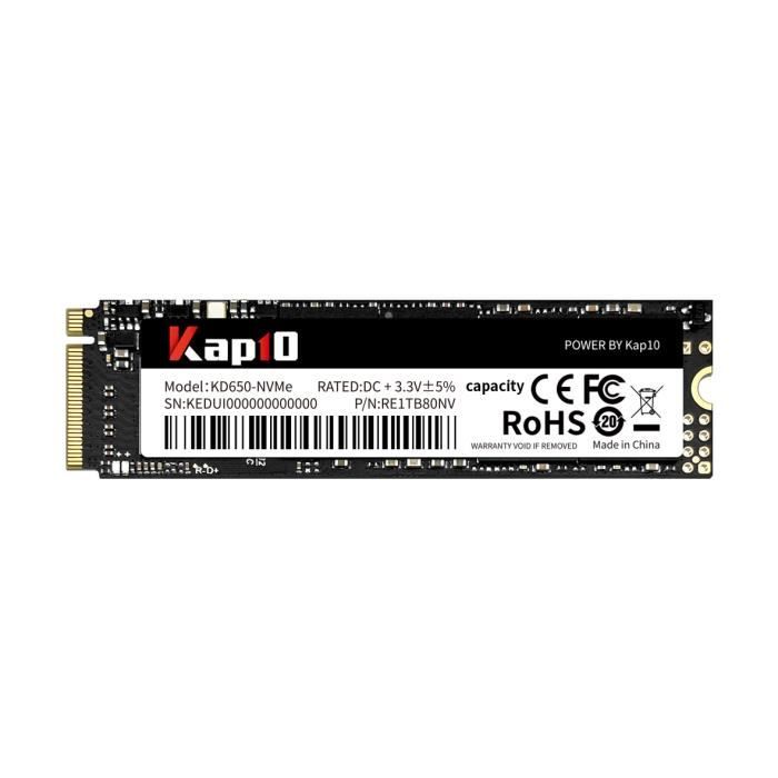 KAP10-SSD Interne- 2To - M.2 Nvme - Cdiscount Informatique