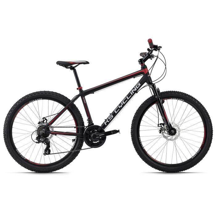 VTT semi-rigide 26'' Xtinct noir-vert TC 50 cm KS Cycling