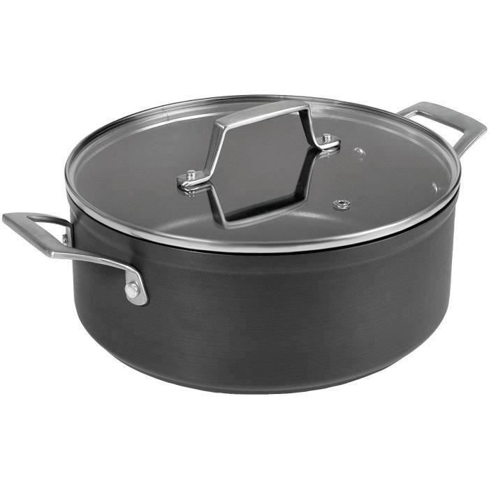 Vier OI28 Marmite Argent/é 28 cm