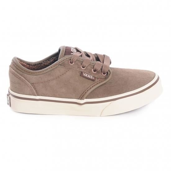 beige vans junior