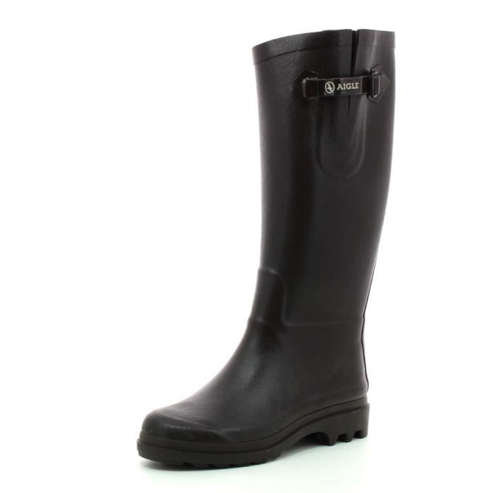 bottes cuir fourrées aigle