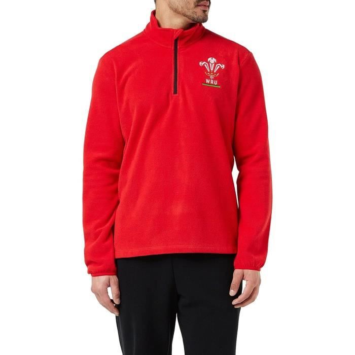 Sweatshirt Rugby XV Pays de Galles - Marque WRU Merch CA - Rouge - Taille 3XL
