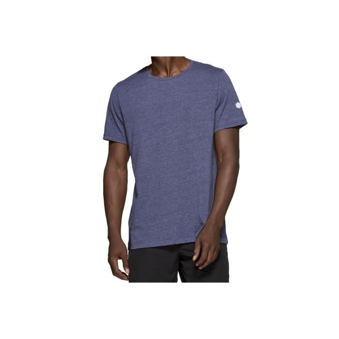 asics t shirt homme violet