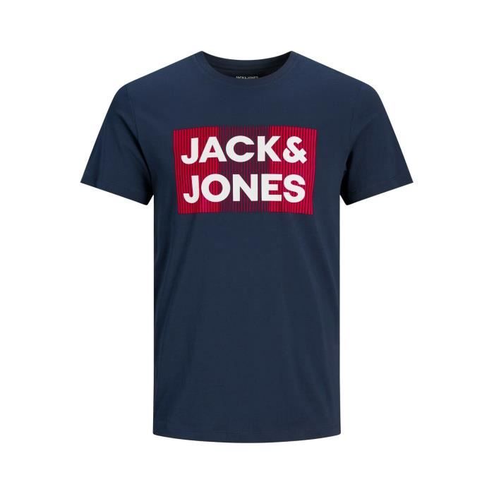 T-shirt grande taille Jack & Jones Corp Logo - bleu navy - 6XL Bleu navy -  Cdiscount Prêt-à-Porter
