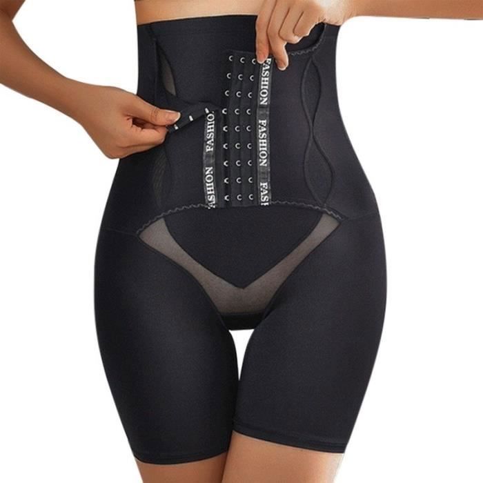 Gaine Combinaison Culotte De Controle Du Ventre Pour Femmes Vetement Moulant Taille Haute Gaine De Cuisse Mince Avec Black 361 Blanc Cdiscount Pret A Porter
