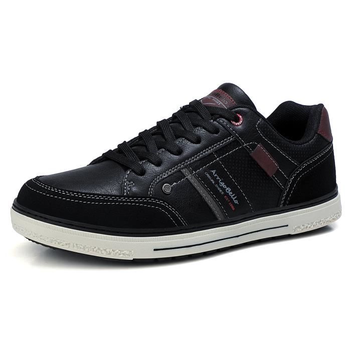 Baskets ARRIGO BELLO Homme - Sneakers Casual Sport - Taille 41-46 EU - Simili Cuir Et Mesh