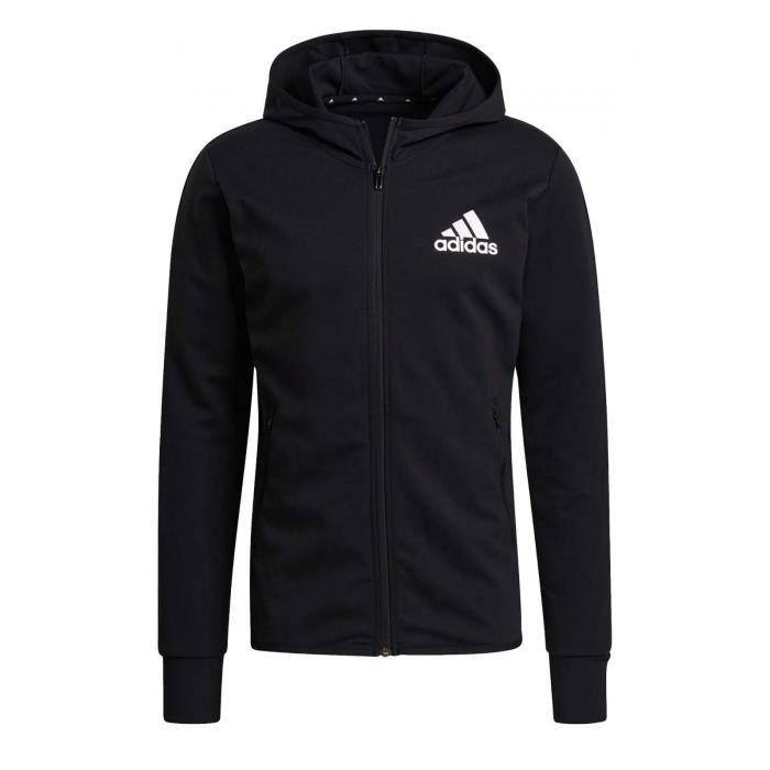 Veste zippée adidas best sale homme